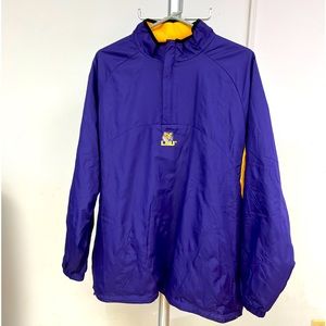 LSU Tiger Purple Quarter Zip